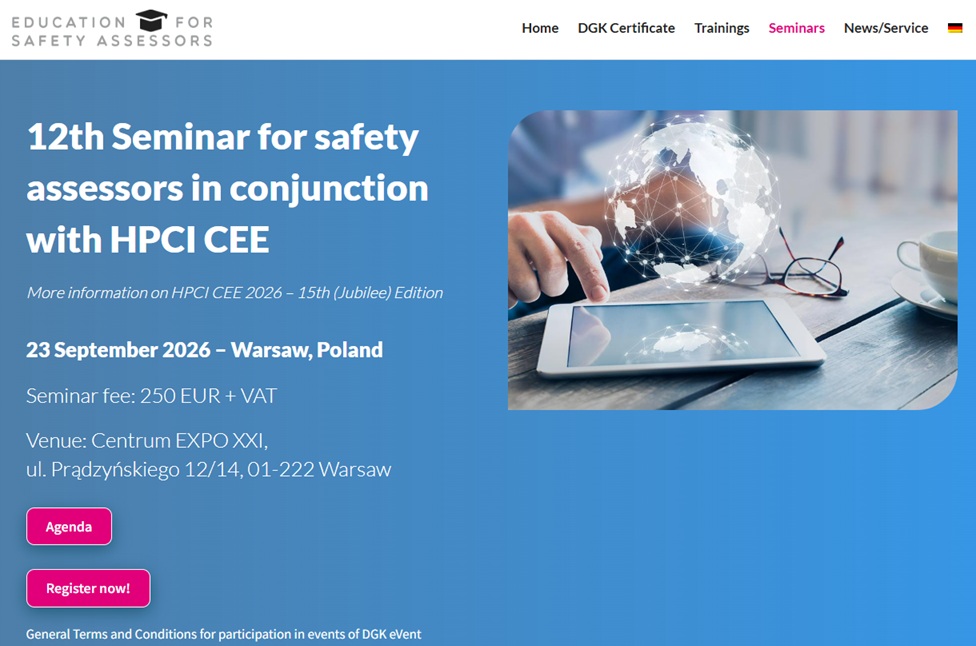 12. seminarium dla safety assessorów w Warszawie